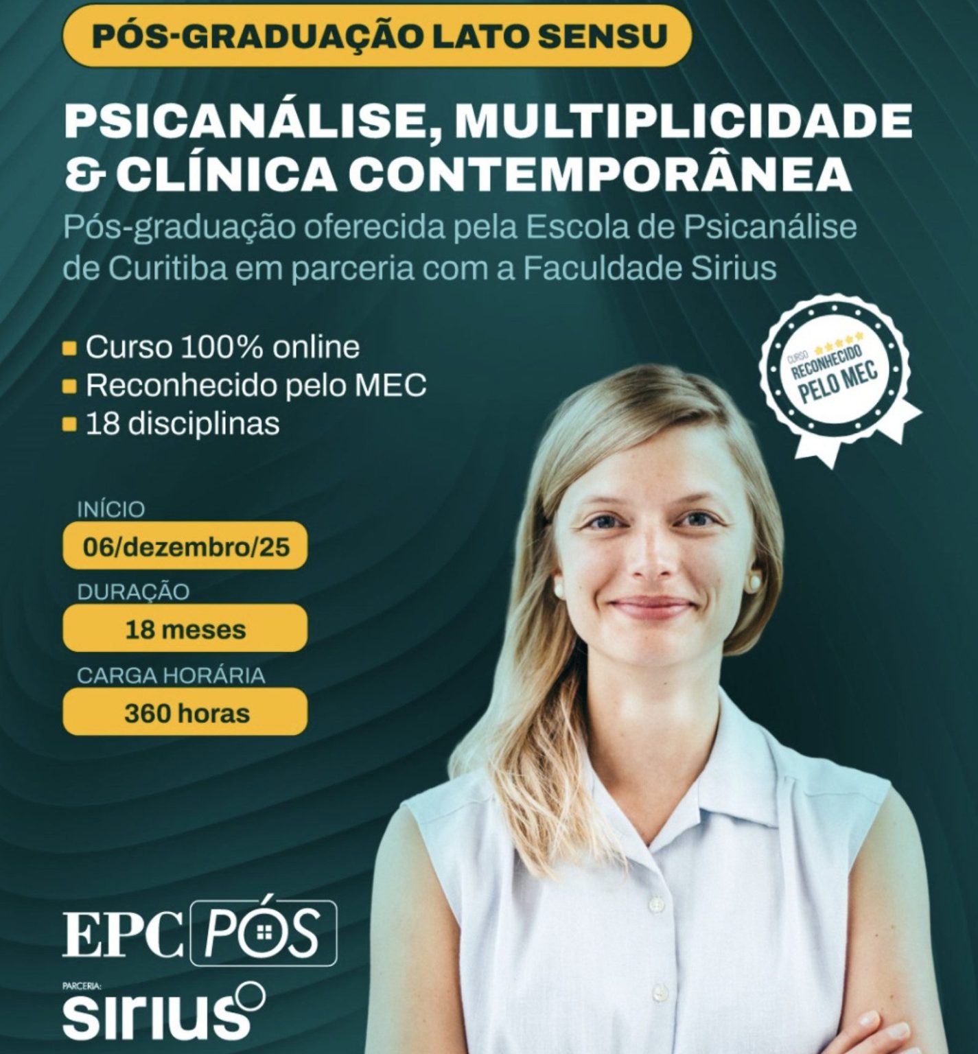 Escola de Psicanálise de Curitiba – Vem Viver a Psicanálise